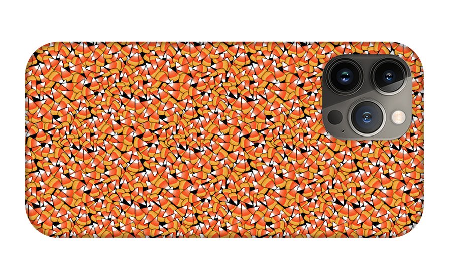 Fall Candy Corn Pattern - Phone Case