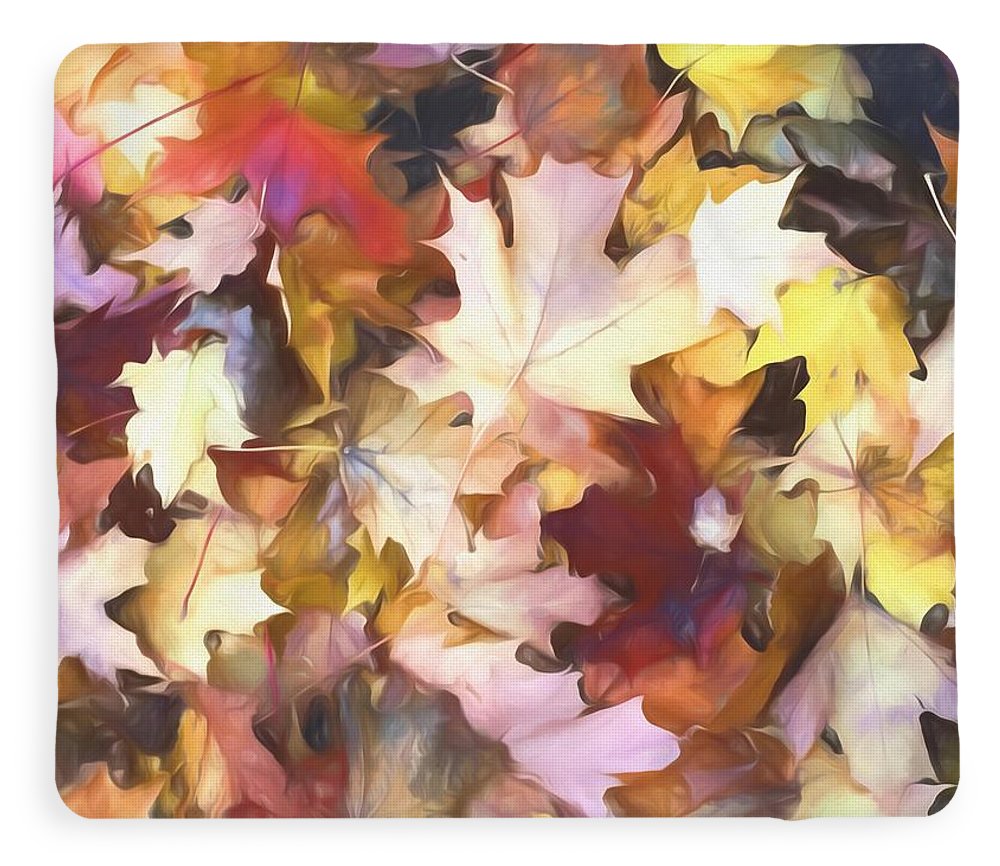 Fall Leaves Bright - Blanket