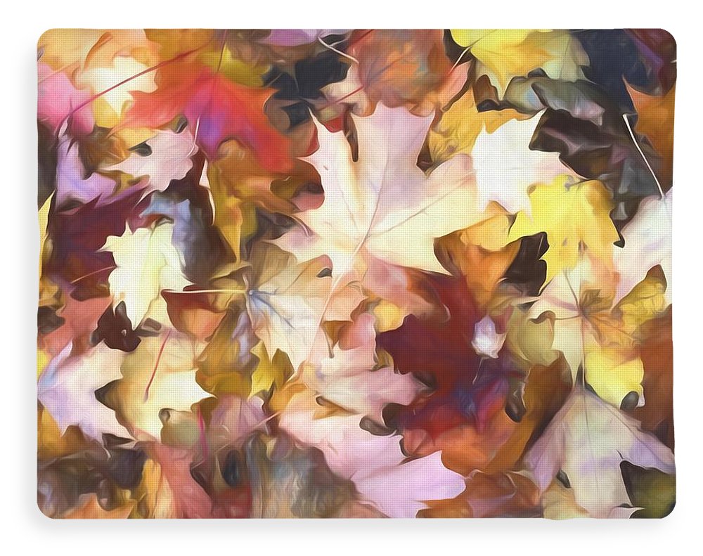 Fall Leaves Bright - Blanket