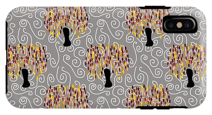 Fall Tree Pattern - Phone Case