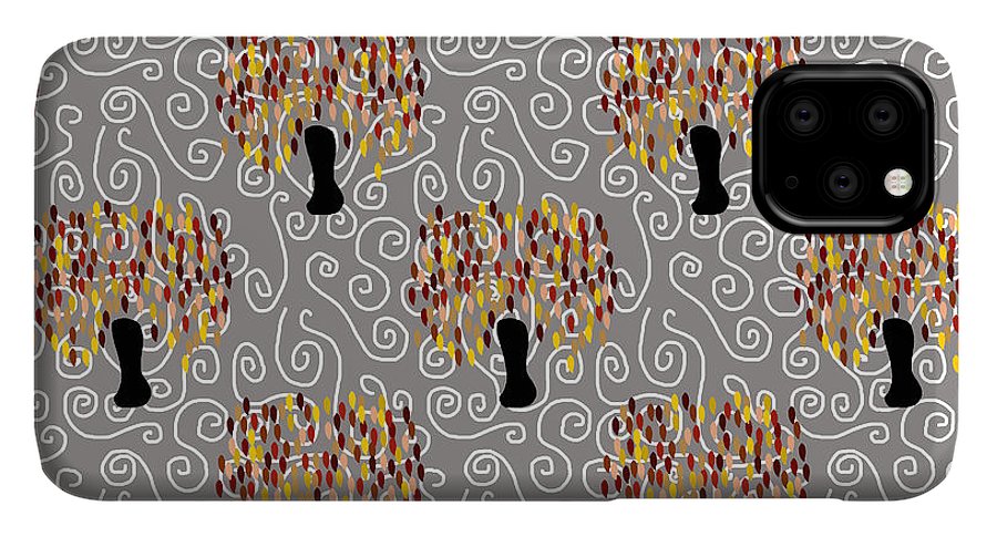 Fall Tree Pattern - Phone Case