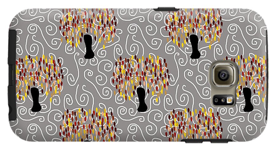 Fall Tree Pattern - Phone Case