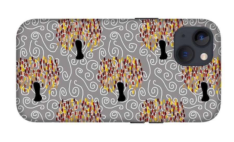 Fall Tree Pattern - Phone Case
