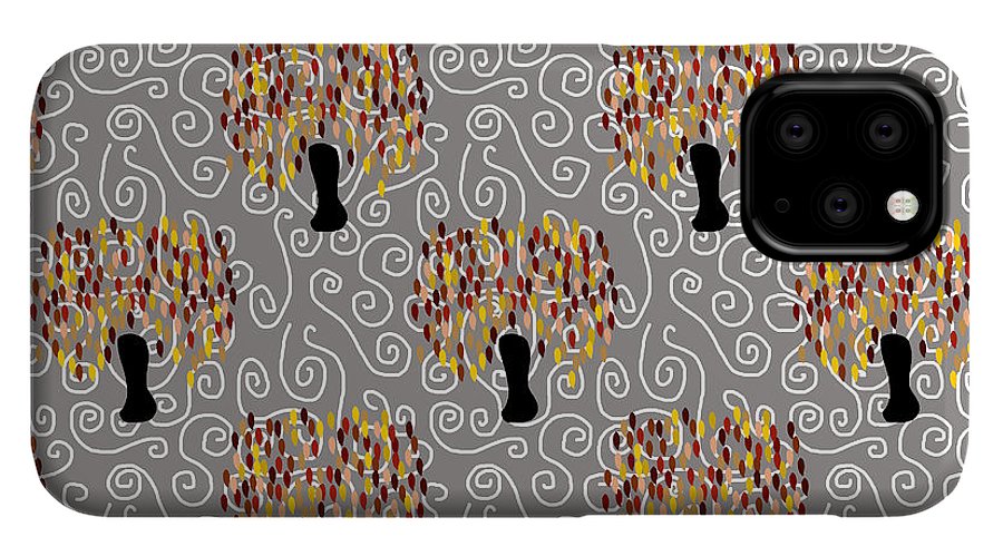 Fall Tree Pattern - Phone Case