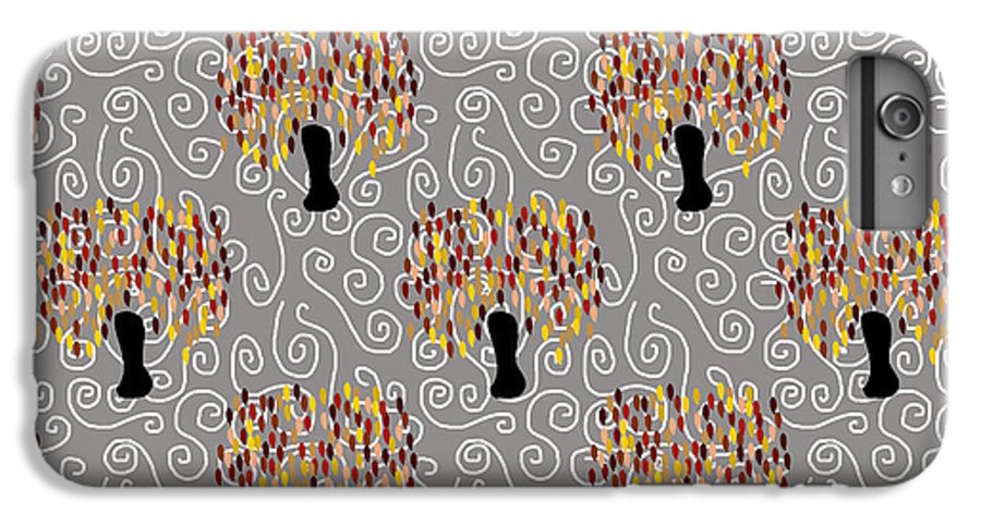 Fall Tree Pattern - Phone Case