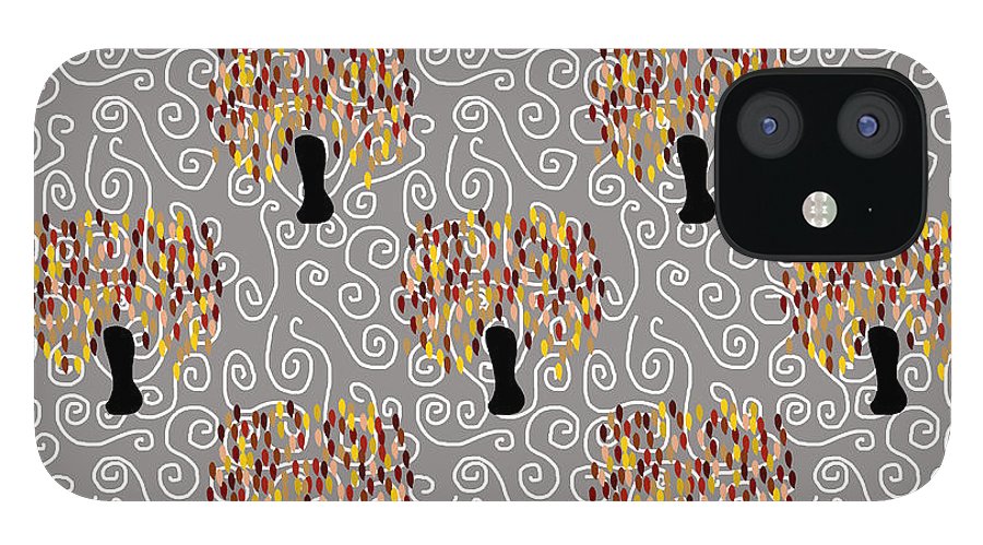 Fall Tree Pattern - Phone Case