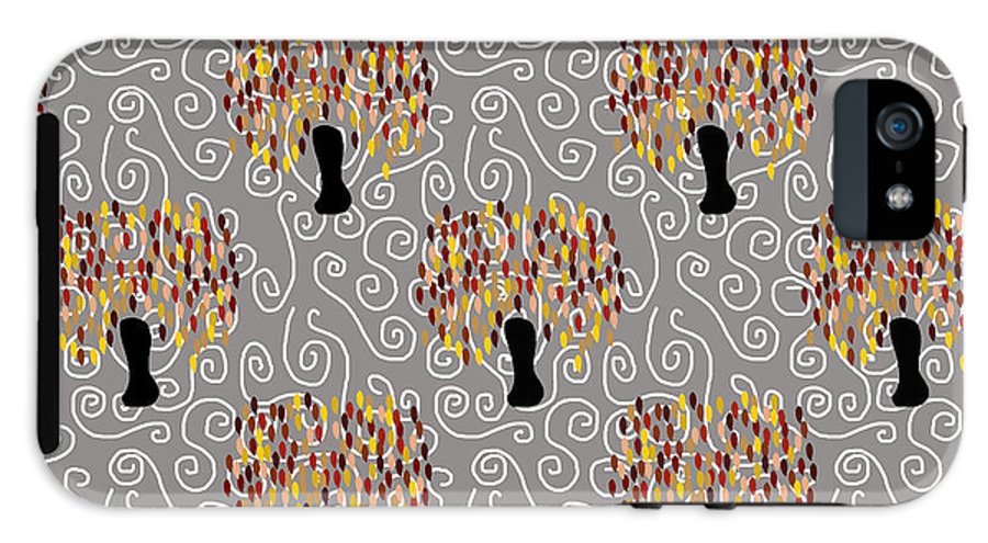 Fall Tree Pattern - Phone Case