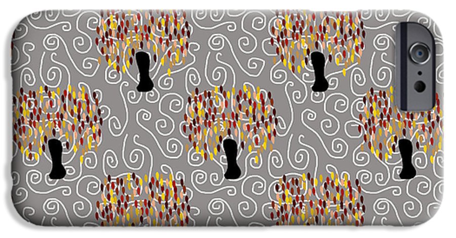 Fall Tree Pattern - Phone Case