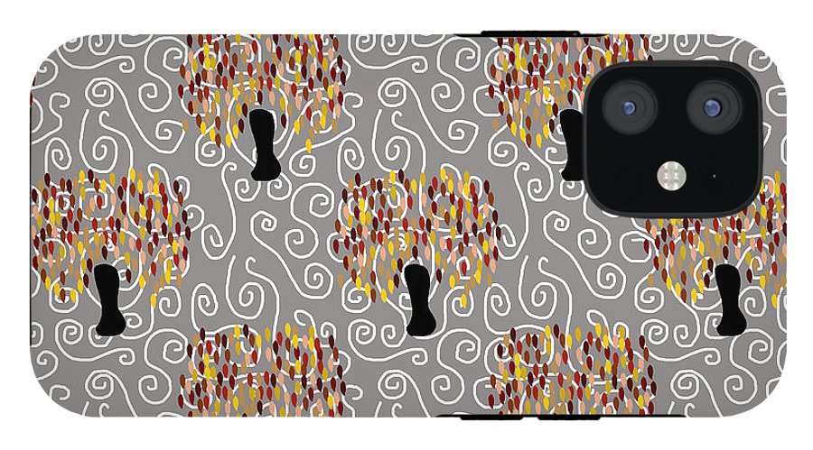 Fall Tree Pattern - Phone Case