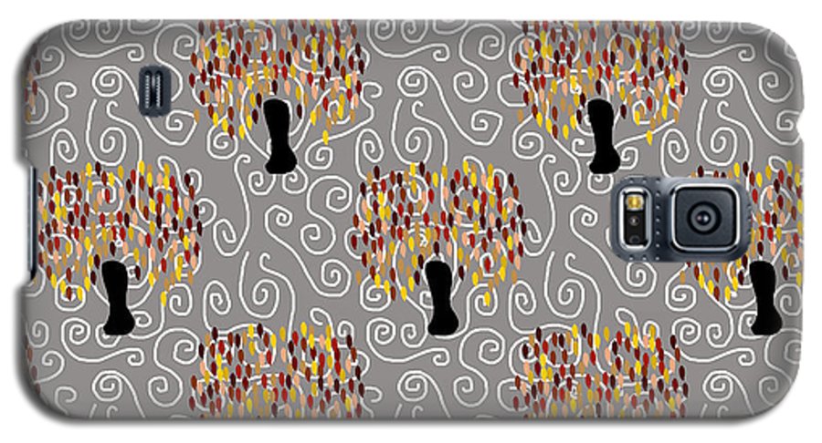 Fall Tree Pattern - Phone Case