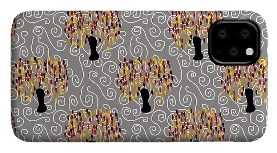 Fall Tree Pattern - Phone Case