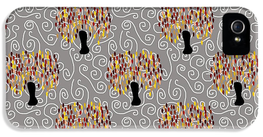 Fall Tree Pattern - Phone Case