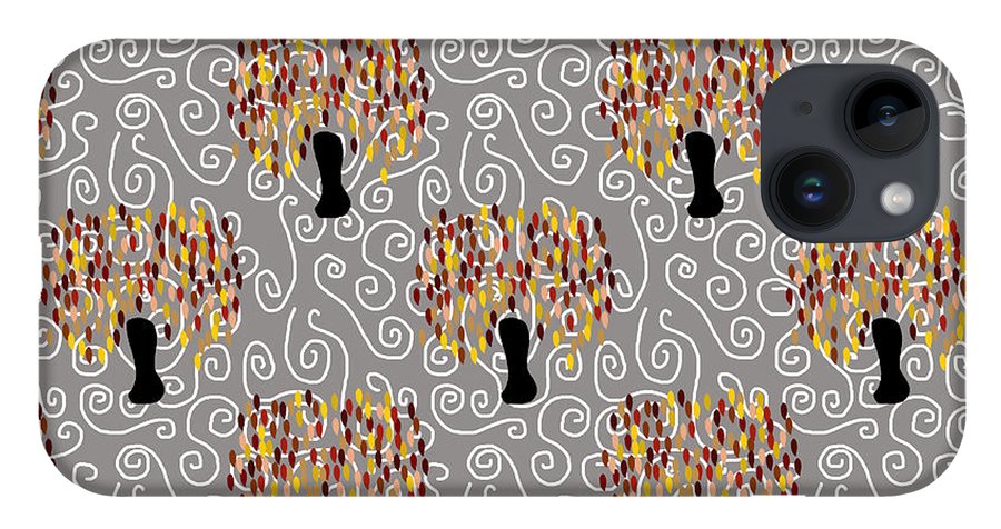 Fall Tree Pattern - Phone Case