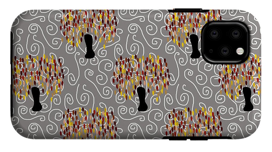 Fall Tree Pattern - Phone Case