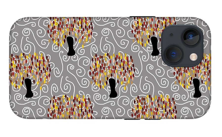 Fall Tree Pattern - Phone Case