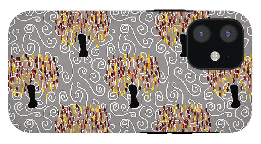 Fall Tree Pattern - Phone Case