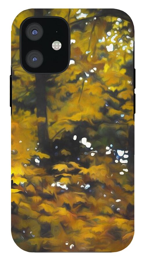 Fall Yellow Trees - Phone Case
