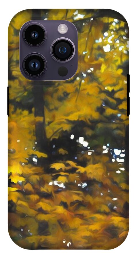 Fall Yellow Trees - Phone Case