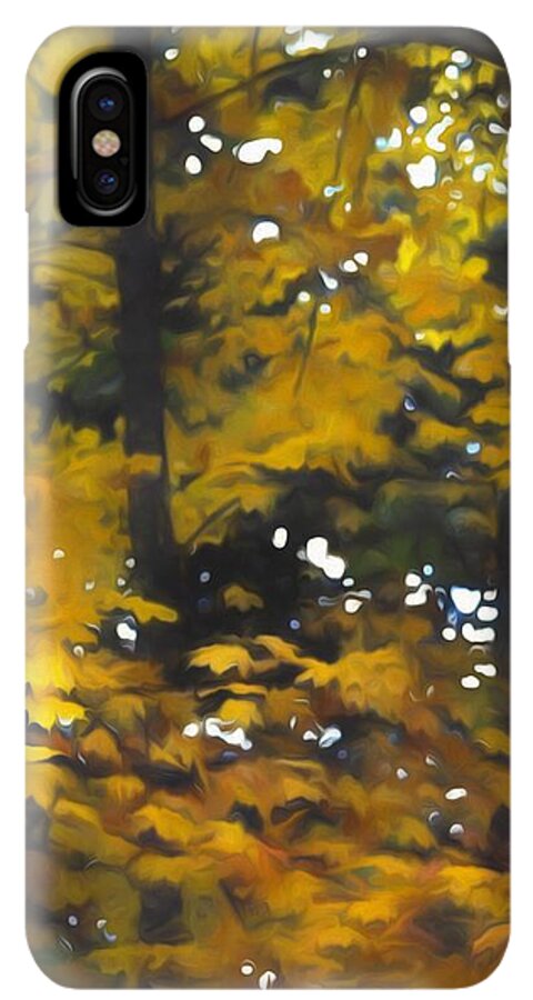 Fall Yellow Trees - Phone Case