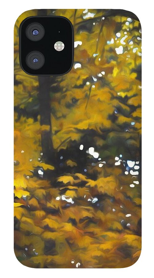 Fall Yellow Trees - Phone Case
