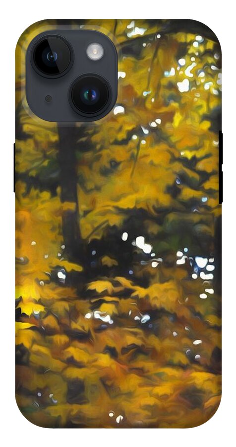 Fall Yellow Trees - Phone Case
