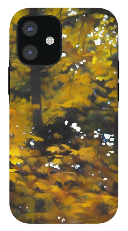 Fall Yellow Trees - Phone Case