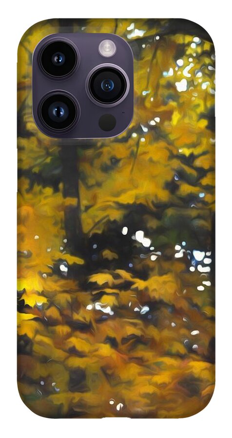 Fall Yellow Trees - Phone Case