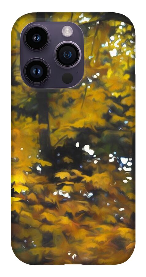 Fall Yellow Trees - Phone Case