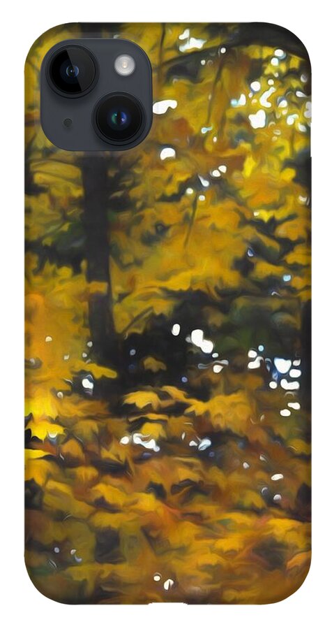 Fall Yellow Trees - Phone Case
