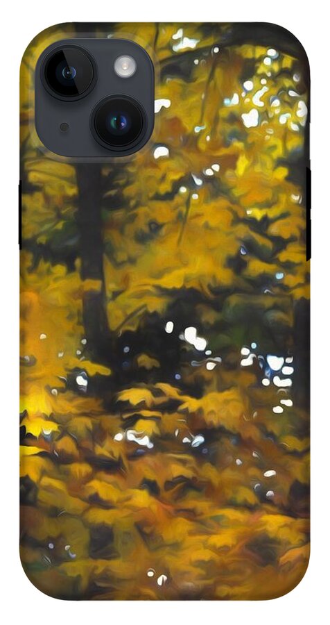 Fall Yellow Trees - Phone Case