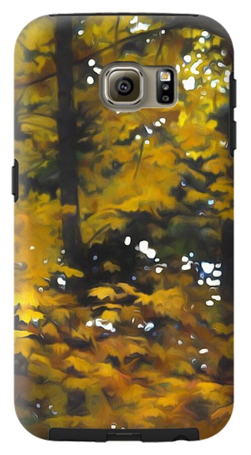 Fall Yellow Trees - Phone Case