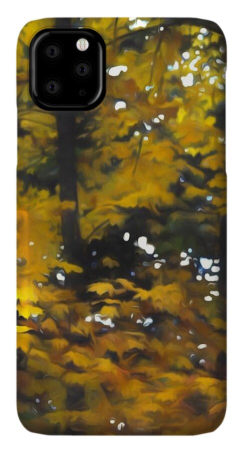 Fall Yellow Trees - Phone Case