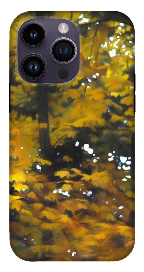 Fall Yellow Trees - Phone Case