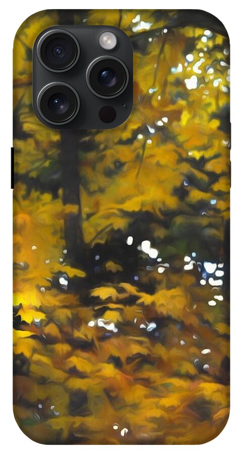 Fall Yellow Trees - Phone Case