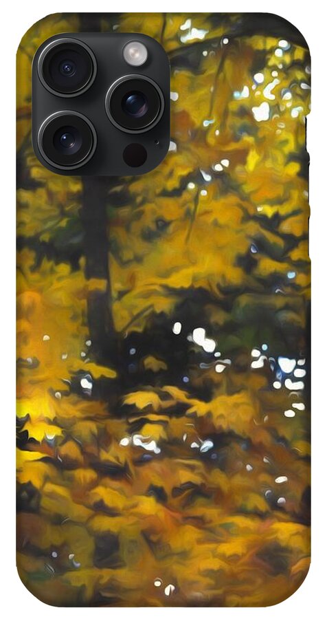Fall Yellow Trees - Phone Case
