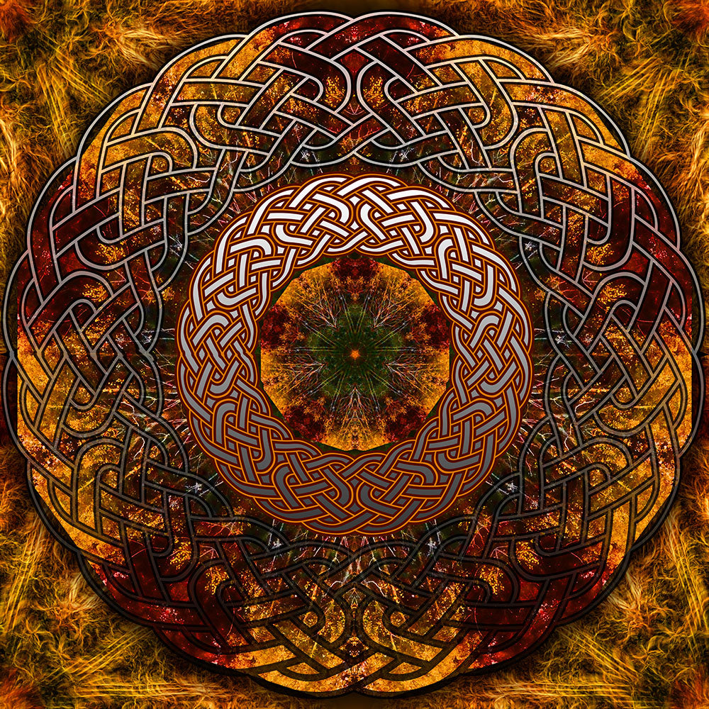 Fall Celtic Knot Digital Image Download
