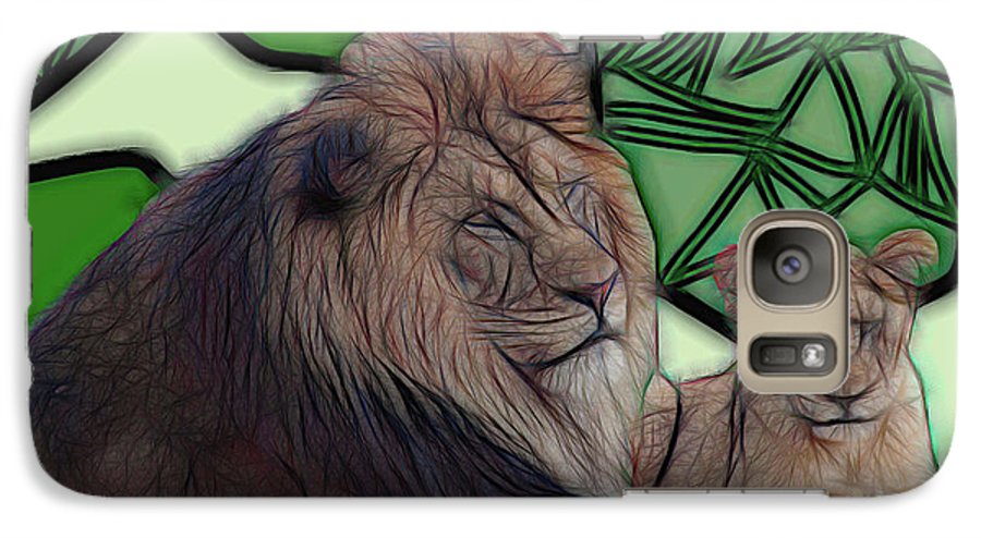 Father Lion - Phone Case