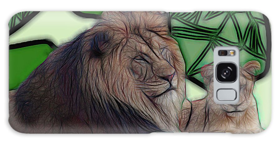 Father Lion - Phone Case