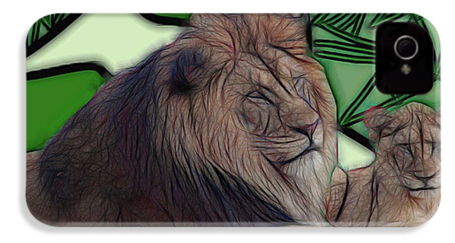 Father Lion - Phone Case