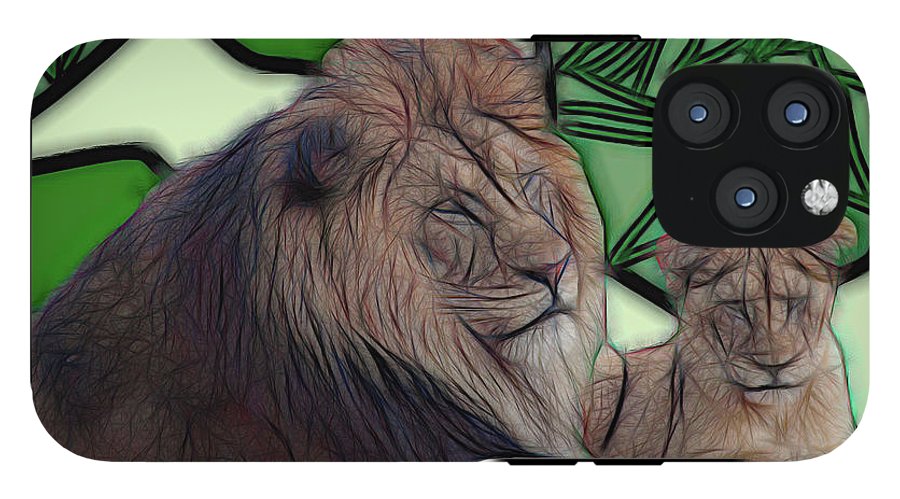 Father Lion - Phone Case