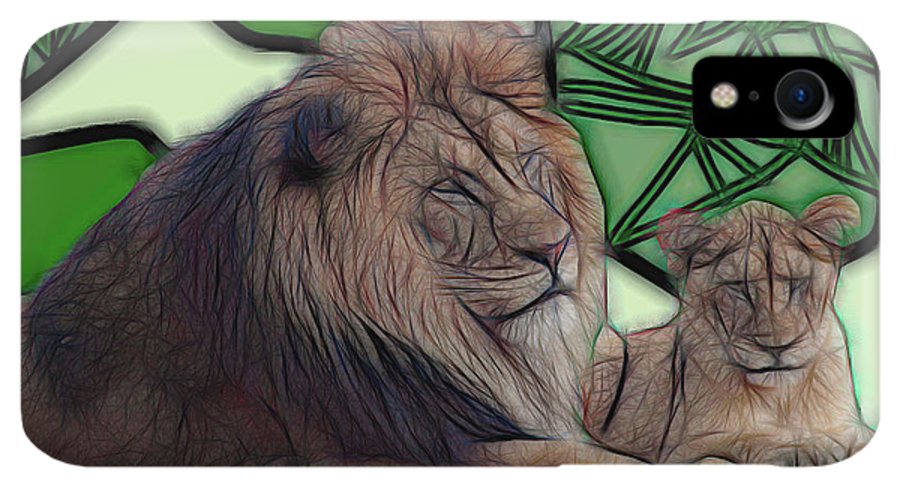 Father Lion - Phone Case
