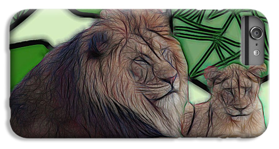 Father Lion - Phone Case