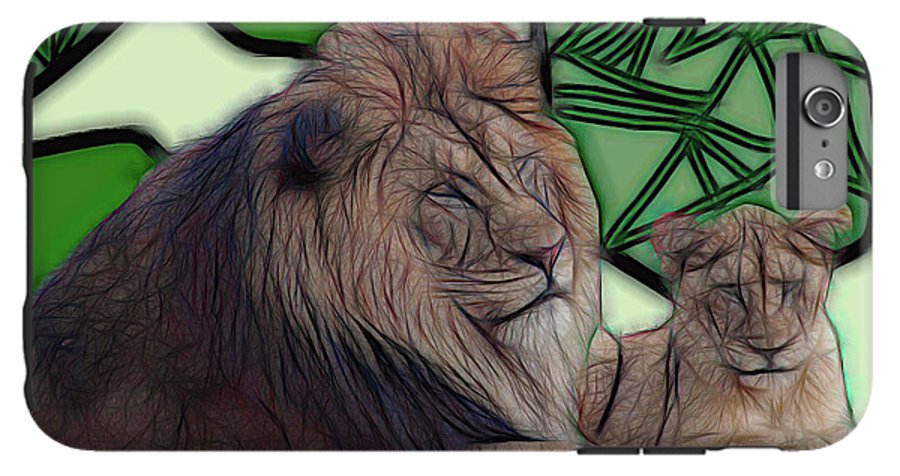 Father Lion - Phone Case