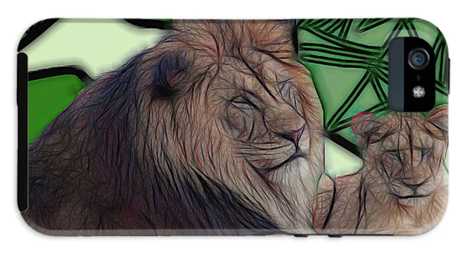 Father Lion - Phone Case