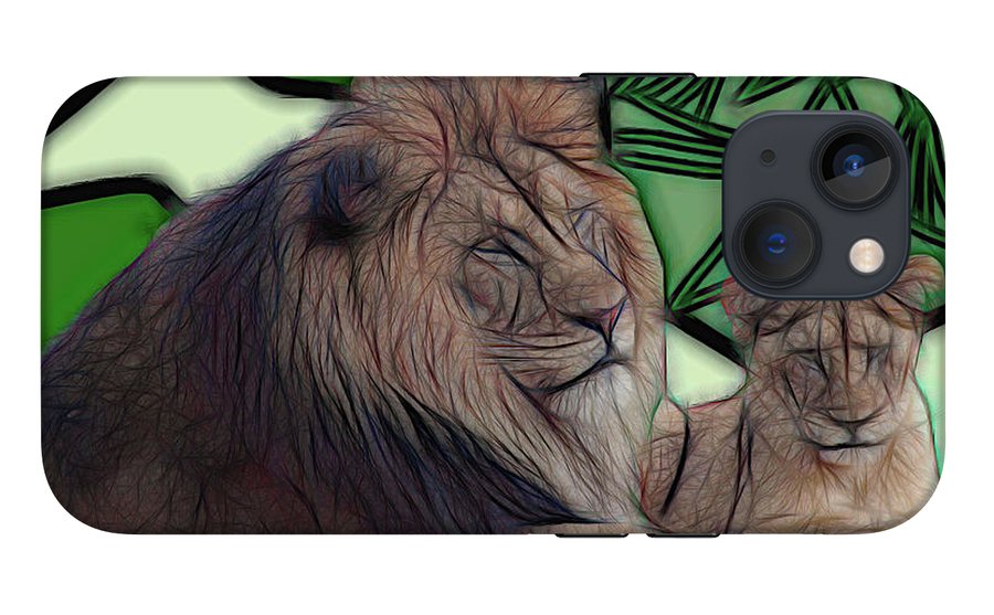 Father Lion - Phone Case