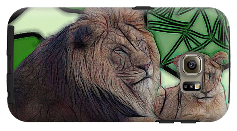 Father Lion - Phone Case