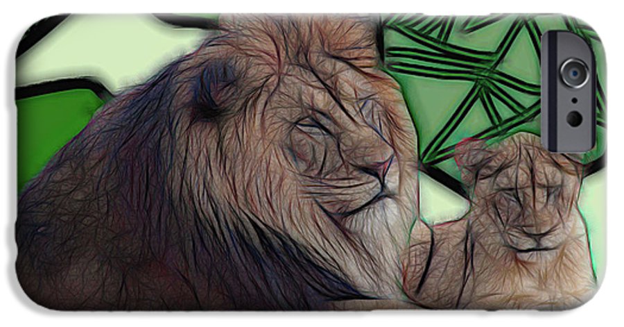 Father Lion - Phone Case
