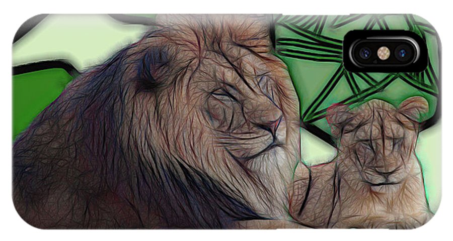 Father Lion - Phone Case