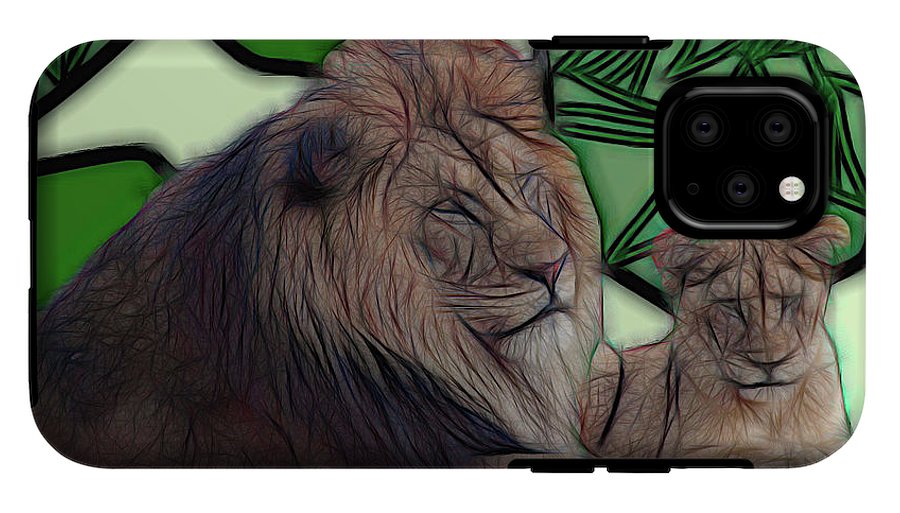 Father Lion - Phone Case