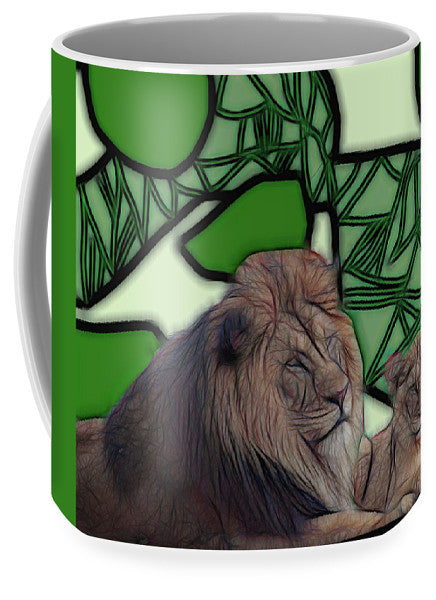 Father Lion - Mug